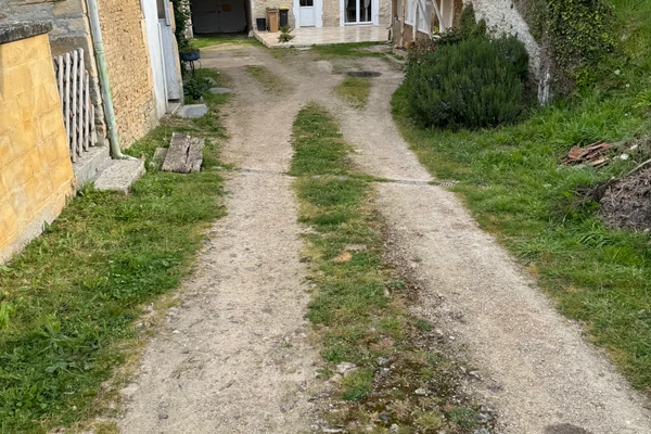 Avant aménagement - cour