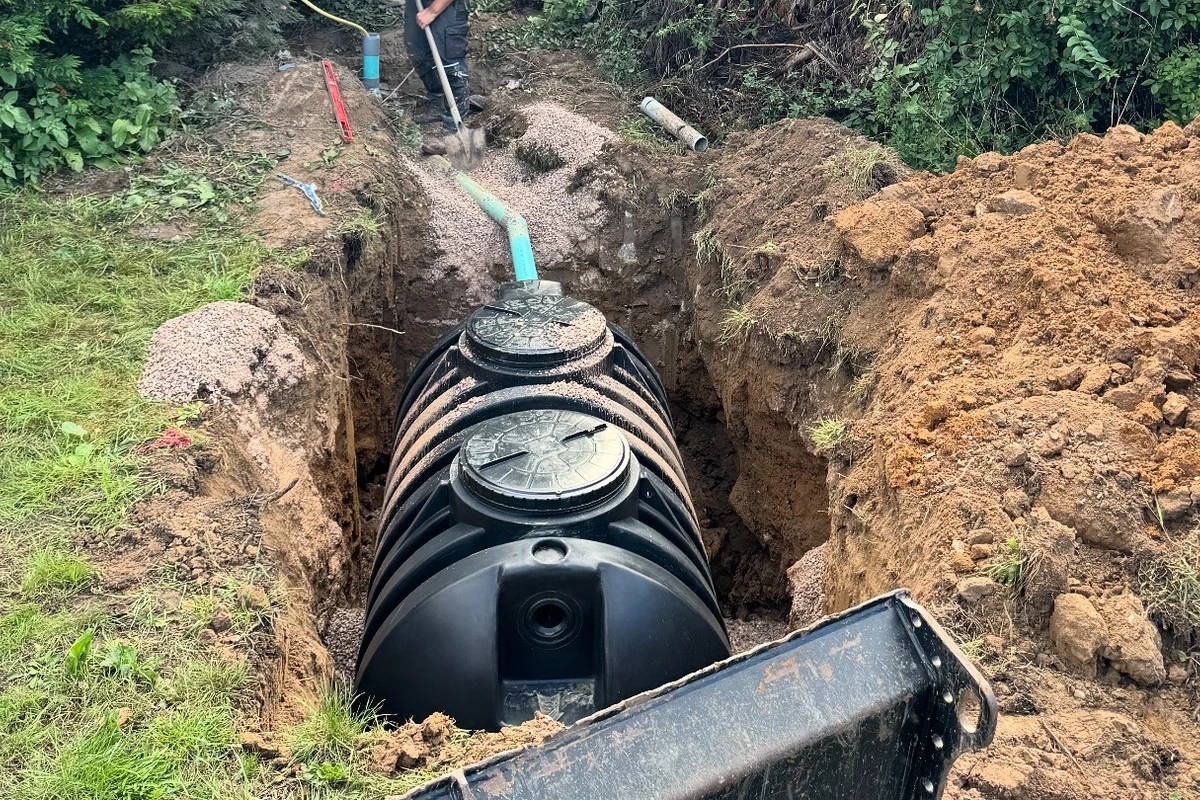 Travaux d'assainissement